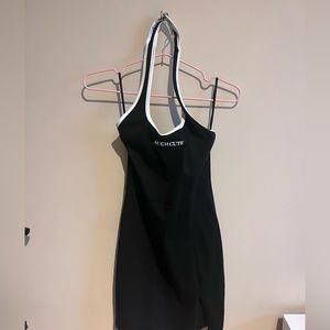 mini halter dress